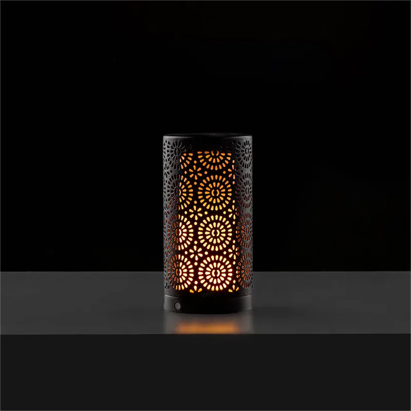 قابلة لإعادة الشحن ضئيلة نمط الصمام الجدول مصباح اللمس عكس الضوء 