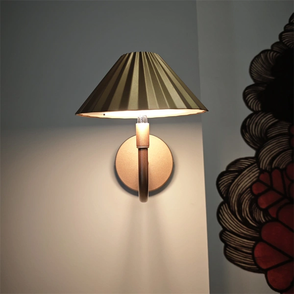 Touch remote control usb rechargeable led wall sconce 