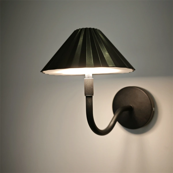 Touch remote control usb rechargeable led wall sconce 