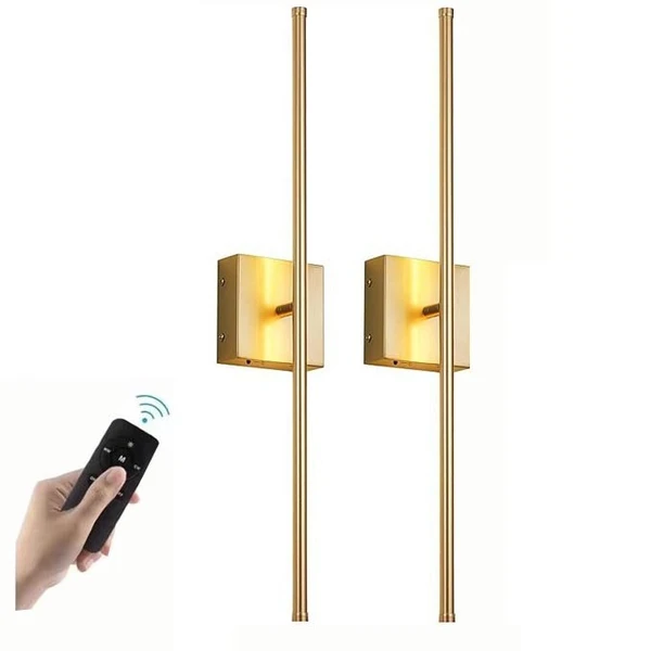 Touch remote control usb rechargeable led wall sconce 