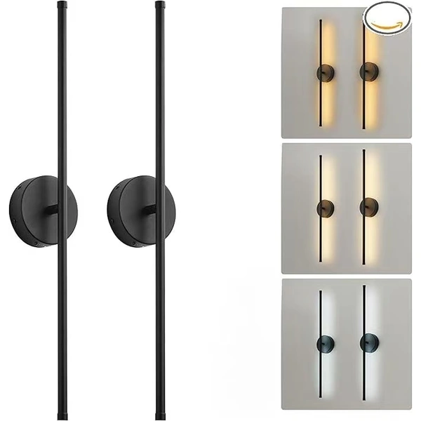 Touch remote control usb rechargeable led wall sconce 