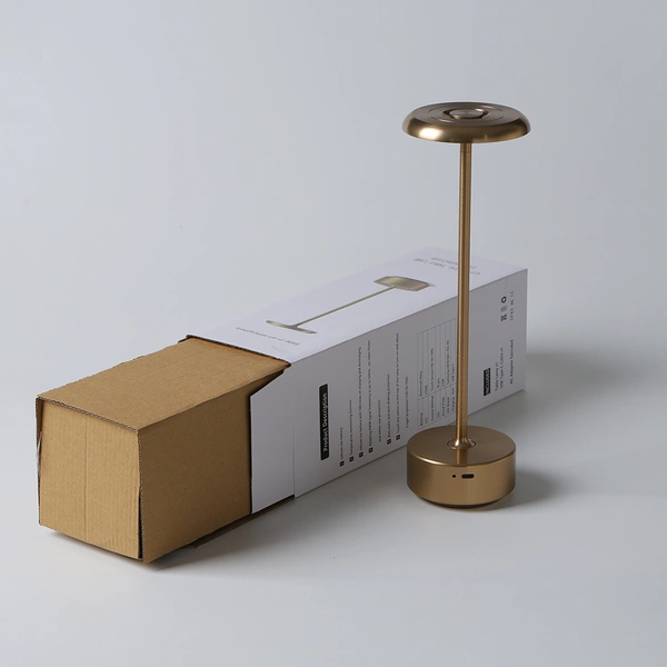 Slim Aluminum cordless table lamp