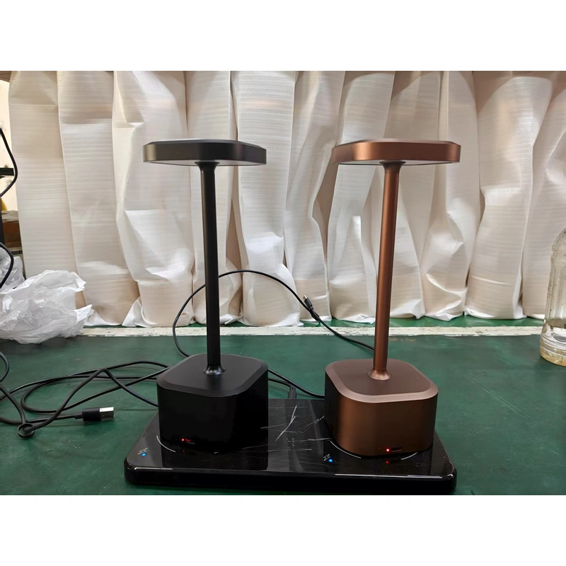 cargador inalámbrico qi 2 en 1