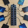 20 Ports Power Adapter multi port usb charger station US EU UK Plug