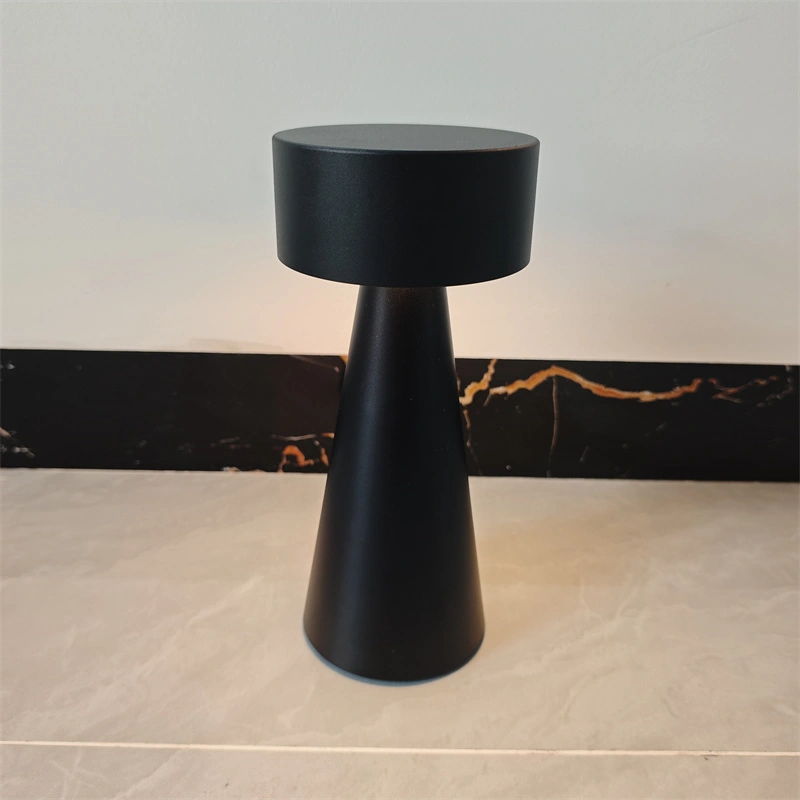 Touch lamparas de escritorio restaurant table lamps rechargeable