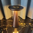 Touch lamparas de escritorio restaurant table lamps rechargeable