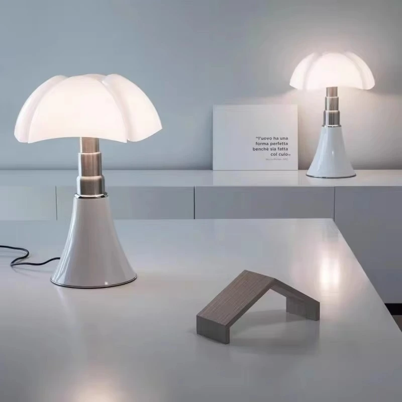 Modern Italian Bat Bedroom Bedside Glass Table Lamp Lampe Pipistrello Creative Ambient Portable Room Decor Floor Light G4 LED