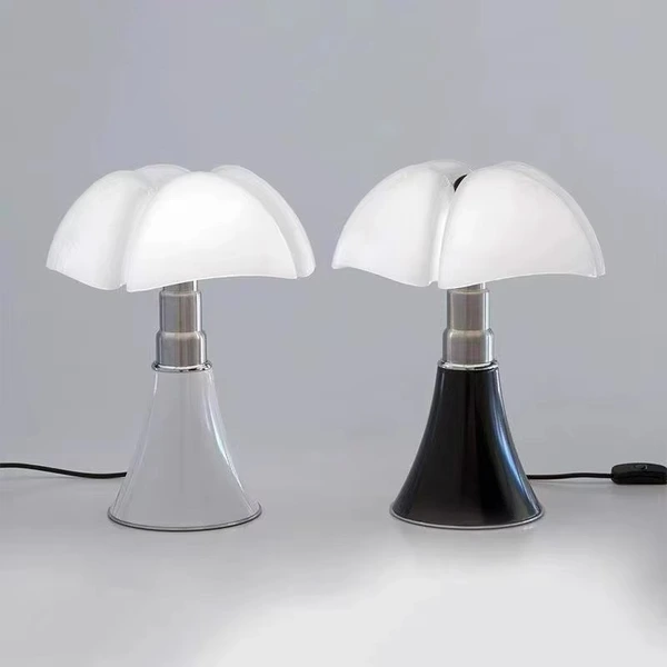 Modern Italian Bat Bedroom Bedside Glass Table Lamp Lampe Pipistrello Creative Ambient Portable Room Decor Floor Light G4 LED