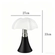 Modern Italian Bat Bedroom Bedside Glass Table Lamp Lampe Pipistrello Creative Ambient Portable Room Decor Floor Light G4 LED