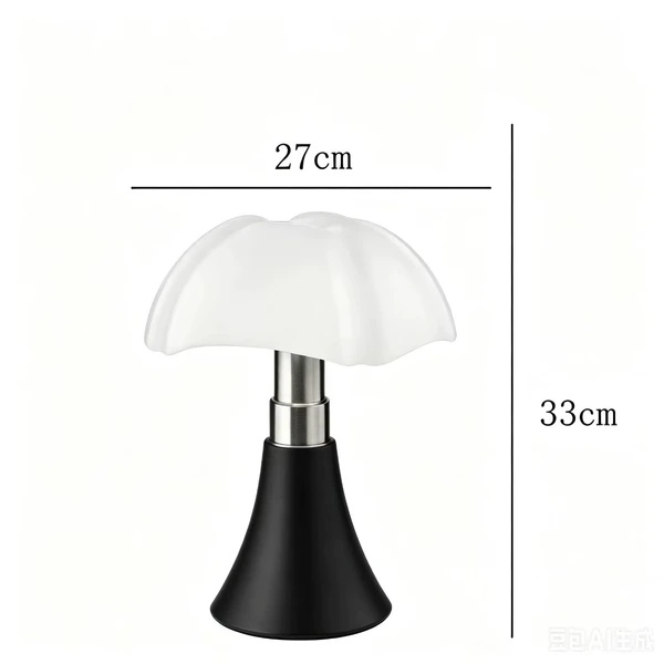 Modern Italian Bat Bedroom Bedside Glass Table Lamp Lampe Pipistrello Creative Ambient Portable Room Decor Floor Light G4 LED