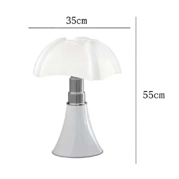 Modern Italian Bat Bedroom Bedside Glass Table Lamp Lampe Pipistrello Creative Ambient Portable Room Decor Floor Light G4 LED