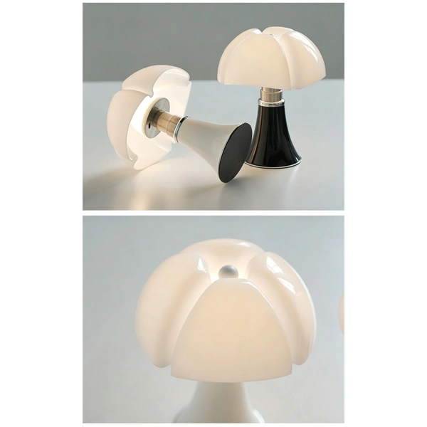 Modern Cordless Touch Dimming USB Type-C Charging for Mini Bat Pipistrello Italian Design Lamp with 3000mAh Rechargeable Battery