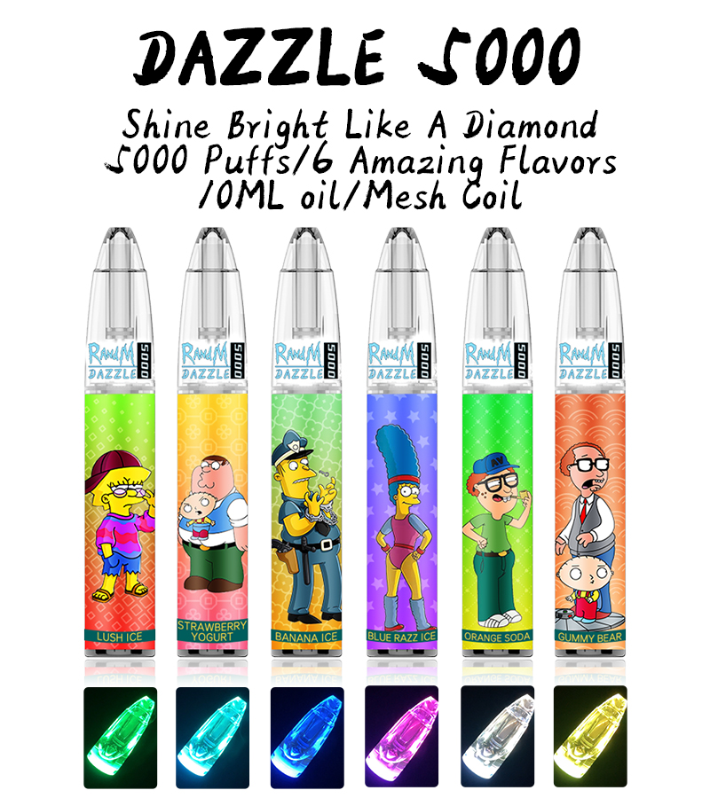 r and m dazzle pro disposable