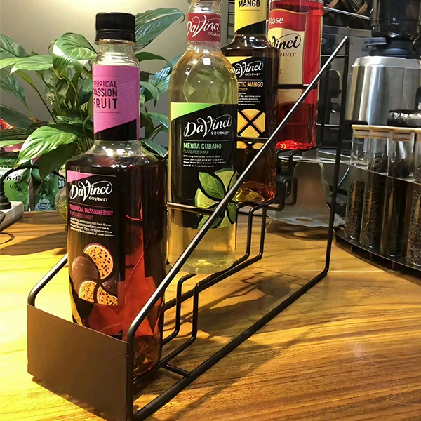 Coffee Syrup Display Rack