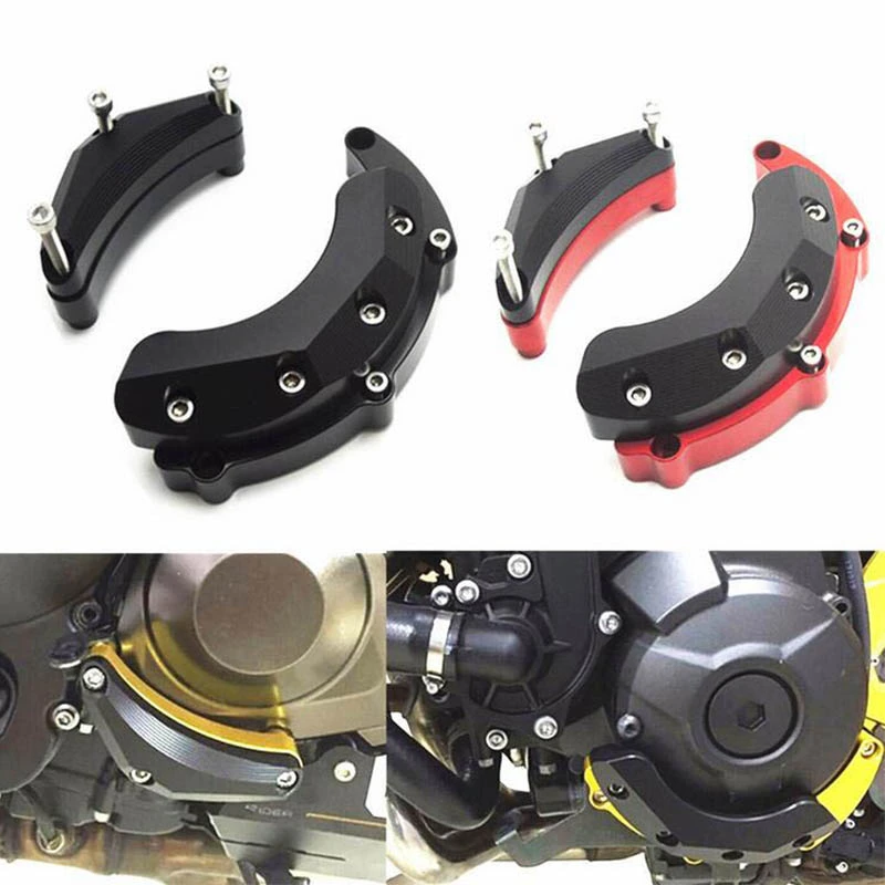 Engine Protectors For YAMAHA MT-09 CNC Engine Rubber Protector