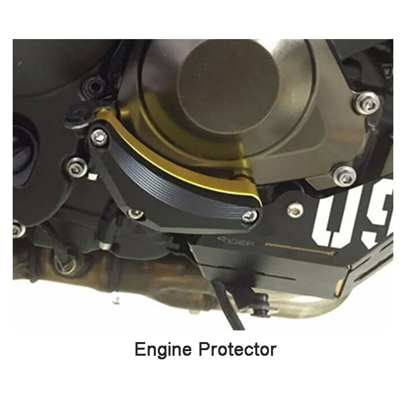 Engine Protectors For YAMAHA MT-09 CNC Engine Rubber Protector