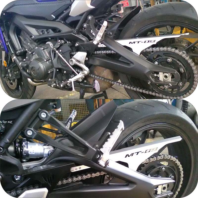 YAMAHA MT 09 / FZ09 2013-2016 Chain Cover Protector CNC Aluminum Case