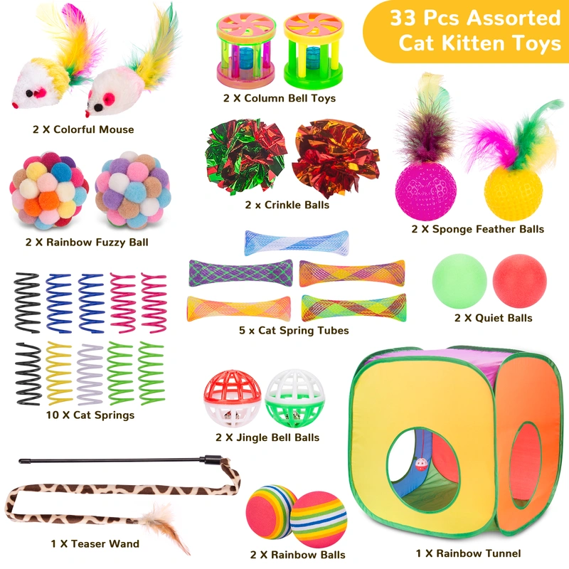 cat toys for indoor cats kittens 