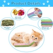 Retro Shaw Refillable Cat Catnip Pillow Toys for Indoor Cats