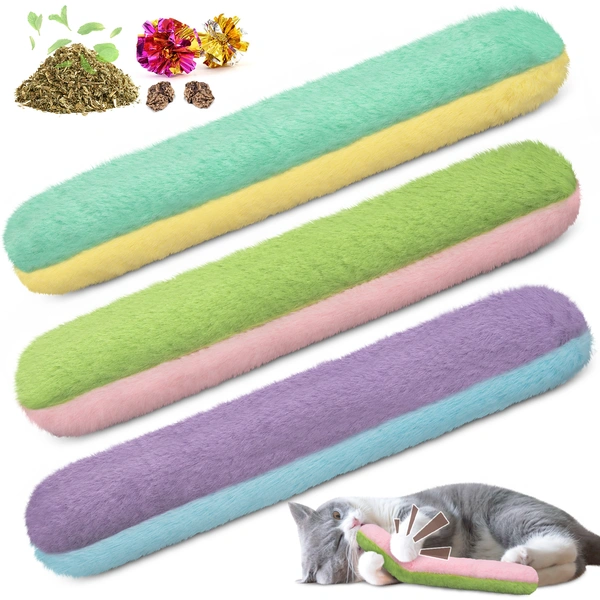 Cat Toys Cat Pillows Refillable Catnip Toys