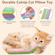 Cat Toys Cat Pillows Refillable Catnip Toys