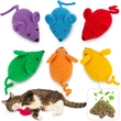 Cat Mouse Toy for Indoor Cats Kitten Chase Exercise