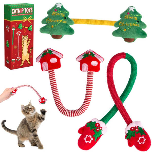 Christmas Catnip Toys