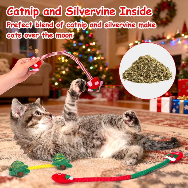 Christmas Catnip Toys
