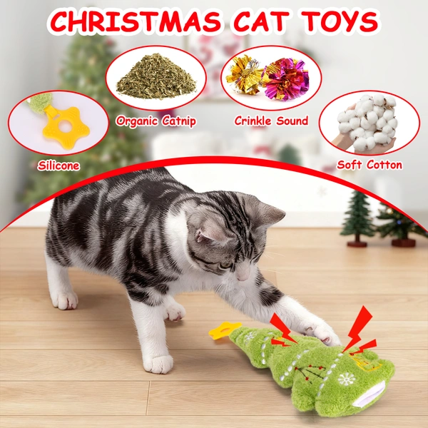 Christmas Catnip Toys