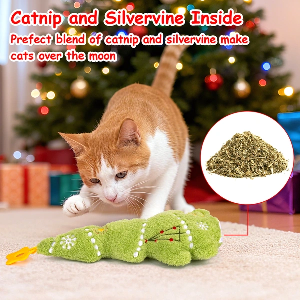 Christmas Catnip Toys