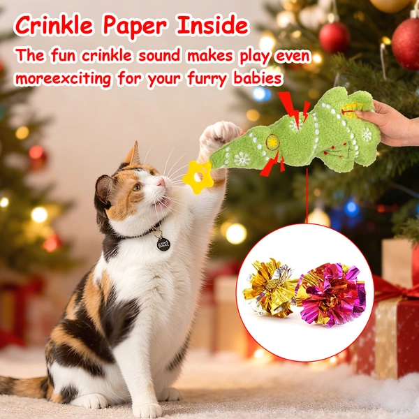 Christmas Catnip Toys