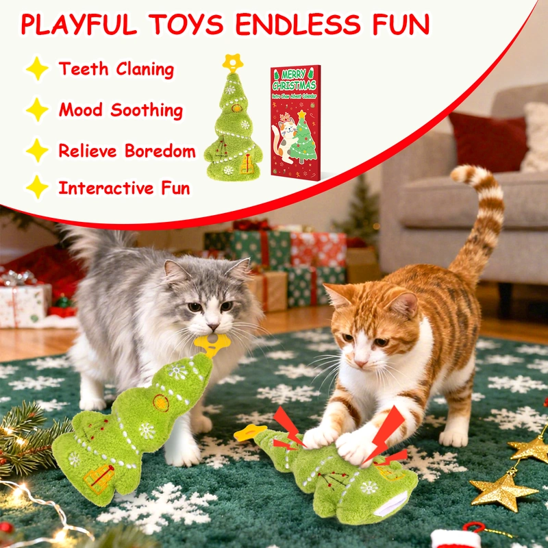 Christmas Catnip Toys