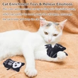 Catnip Crinkly Sound Cat Toys, Interactive Indoor Kitty Kicker for All Breeds