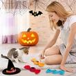 Trick or Treat for Halloween Kitten Toys, Catnip Crinkly Sound Cat Toys, Interactive Indoor Kitty Kicker for All Breeds