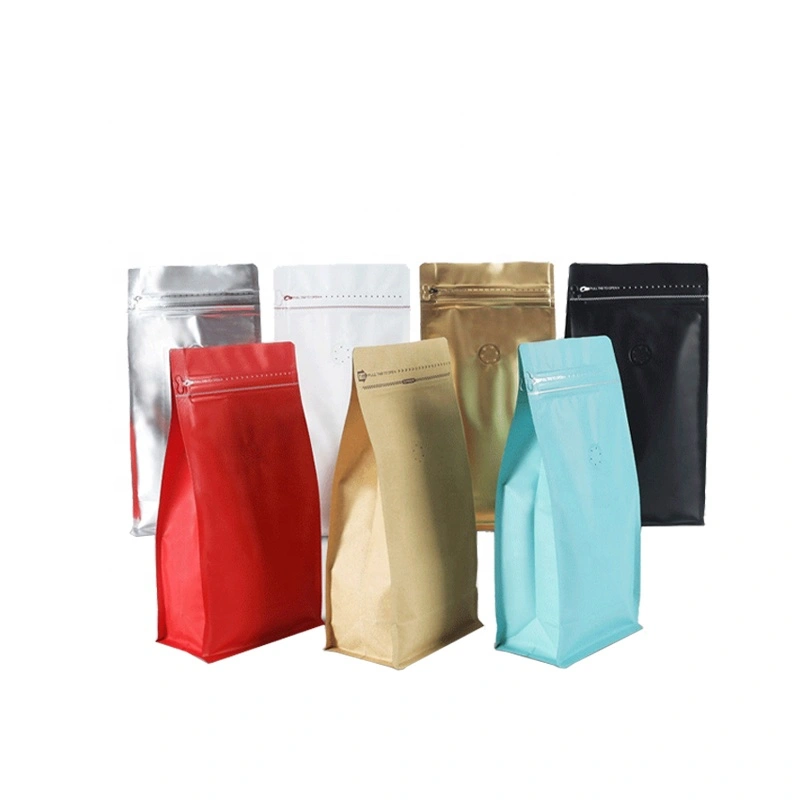 customized coffee bag stand up pouch factory 