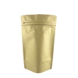 stand up pouch coffee bag with tap zipper air valve