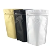 stand up pouch coffee bag with tap zipper air valve