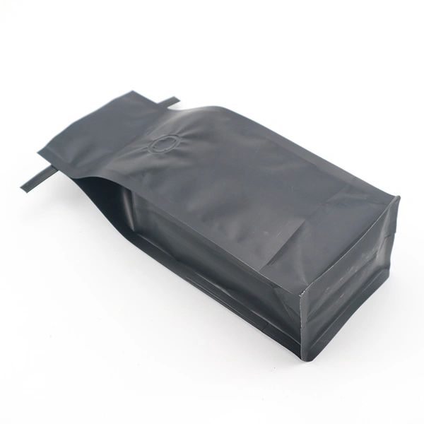 stand up pouch coffee bag with tin tie