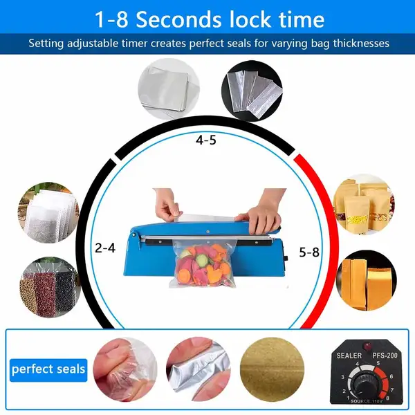 hot selling heating impluse packing machine vacuum sealer machine