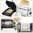 food grade heat resistant reusable teflon toast bag