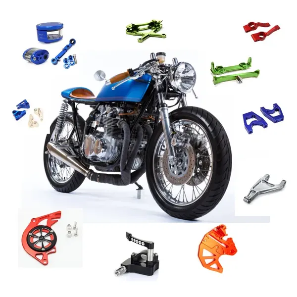 Custom Motrcycle Parts Manufacturing,CNC Machined Motorbike Parts