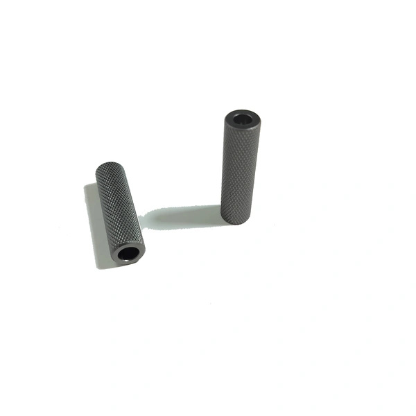 CNC Lathe Turning Kunurling Spacers Bushings with Knurling