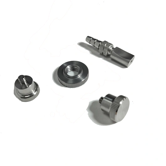 Stainless Steel Kunurled Knobs SUS304 Straight Knurled Pins Deep Diamond Knurled Aaptors Spacers