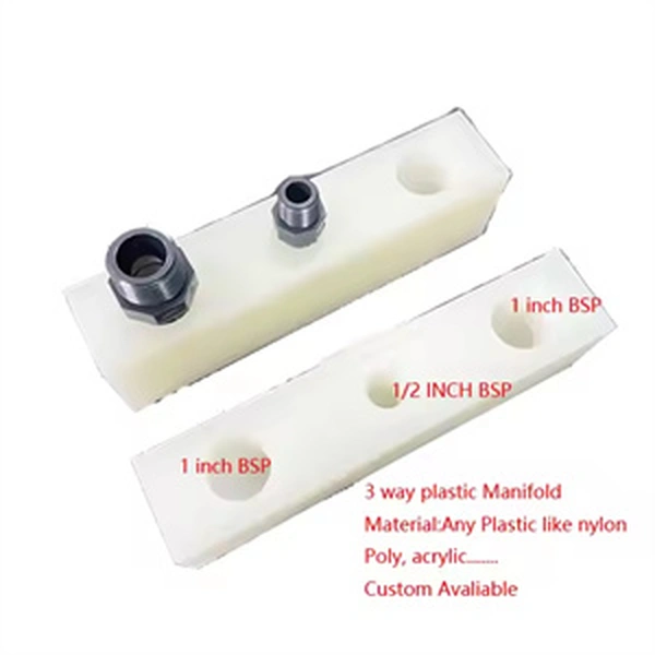 Precision CNC Machined Plastic Manifolds for Your Fluid Control System