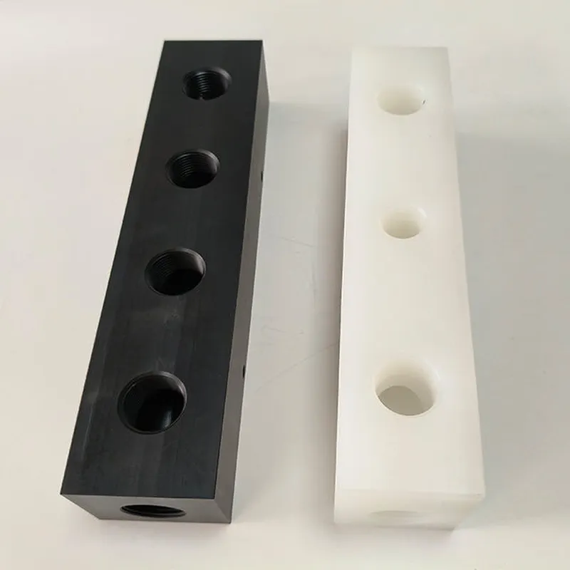 Multiple ports manifolds, free custom size valve manifold block,