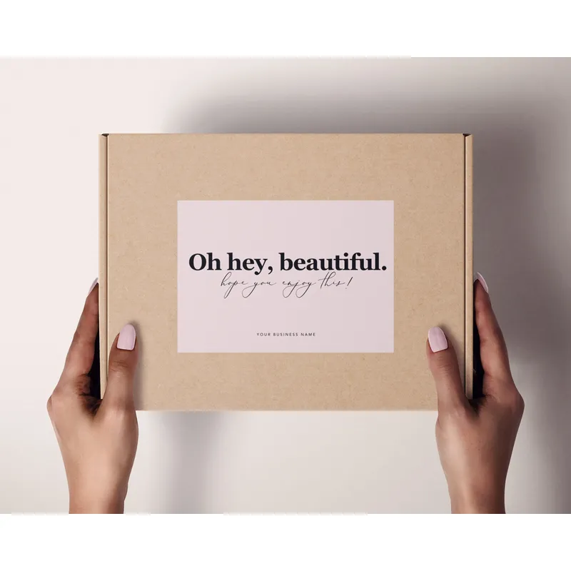 美容面膜包装彩盒-荣典包装