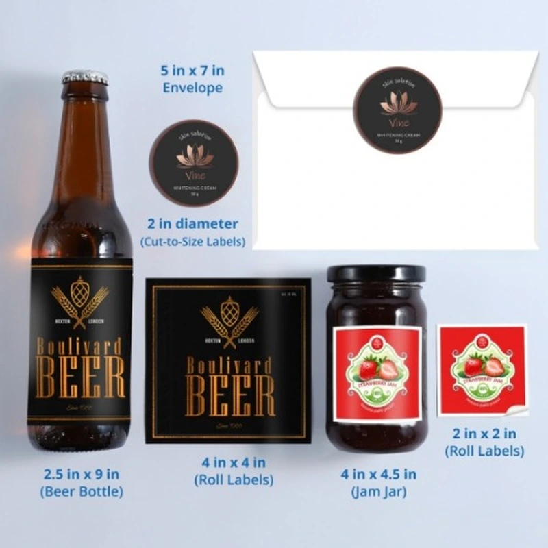 Custom Labels - Print Labels in Cut-to-size or Roll|Rodiant