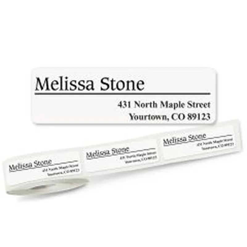 Return Address Labels | Print in Cut-to-size or Roll|Rodiant