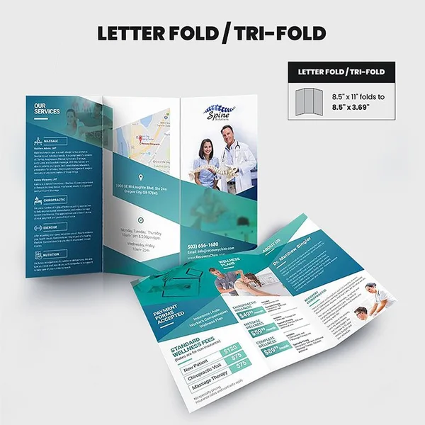 Gate Fold Brochure Printing | Custom Gate Fold Brochures |Rodiant