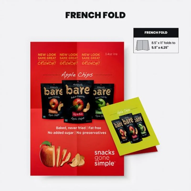 French Fold Brochure | Standard and Custom Brochures Online| Rodiant
